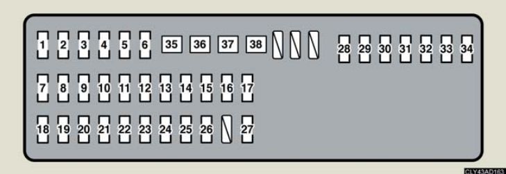 Lexus Ls 460 Fuse Box Diagram