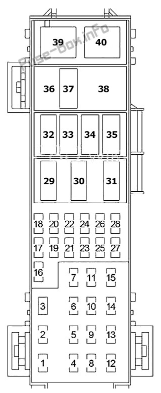 2004 Jeep Grand Cherokee fuse box diagram