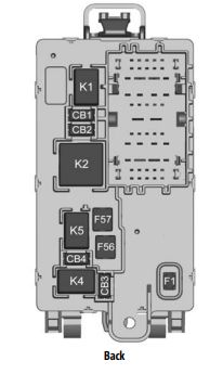 2021 Chevrolet Silverado 2500 fuse box diagram - StartMyCar