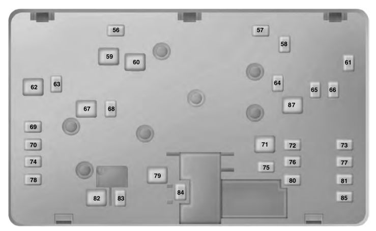 2016 Lincoln MKX fuse box diagram - StartMyCar