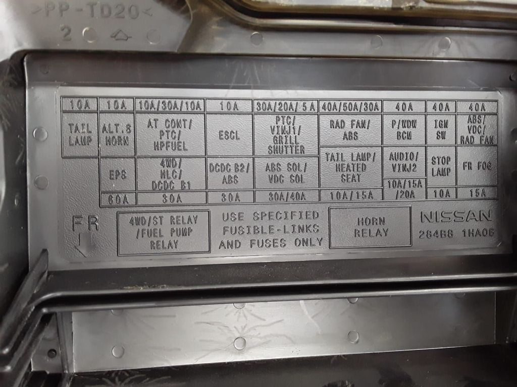 2012 Nissan Versa N17 Sedan Mexico Fuse Box Diagram StartMyCar