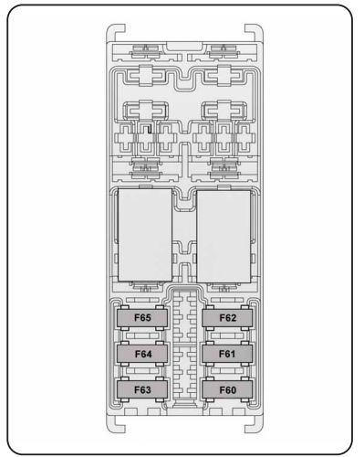 2011 Alfa Romeo Giulietta fuse box diagram