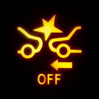 Luz de Advertencia de Colisión off Hilux